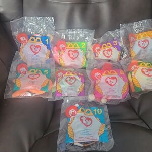 TY Beanie Babies McDonald's Set